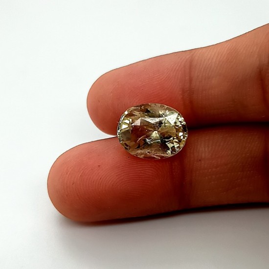 Yellow Sapphire (Pukhraj) 8.54 Ct Certified Yellow Sapphire (Pukhraj) 8.54 Ct Certified